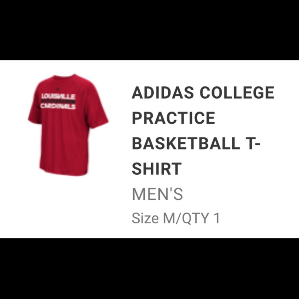 Adidas Louisville Basketball Shirt